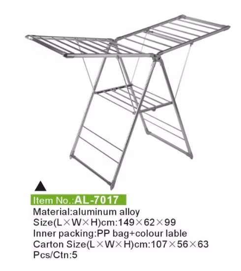 Stainless Steel-Airfoil Folding Laundry Rack, Drying Rack, Hanger Dryer (WS-2205)