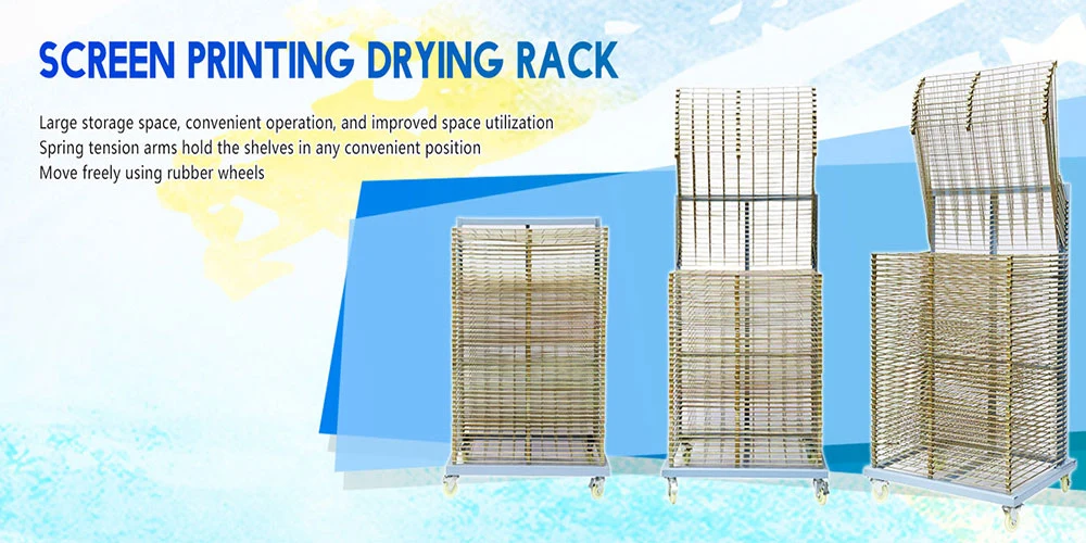 Screen Printing Drying Rack for Paper, PCB, Glass, Plastic 50 Layers>= 1 Sets