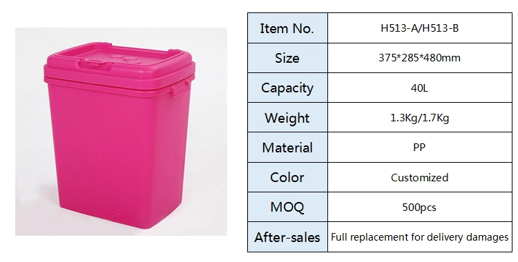 Wholesale Custom New Design Pet Food Storage with Scoop Pet Food Container