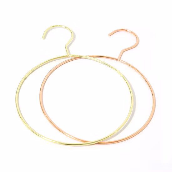 사용자 정의 로고 럭셔리 공간 절약 골드 와이어 아기 어린이 Hijab 스카프 스커트 바지 세탁 코트 정장 바지 아크릴 직물 벨벳 나무 금속 플라스틱 옷걸이