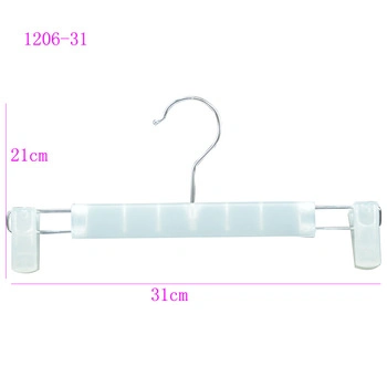 바지 및 성인용 의류용 31cm 흰색 조절 가능한 플라스틱 클립